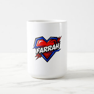 Kärlek Farrah Kaffemugg