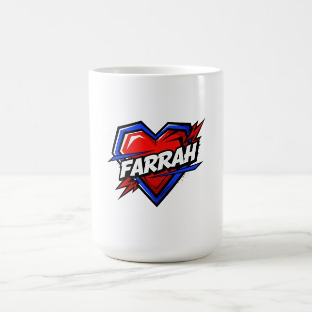 Kärlek Farrah Kaffemugg (Center)