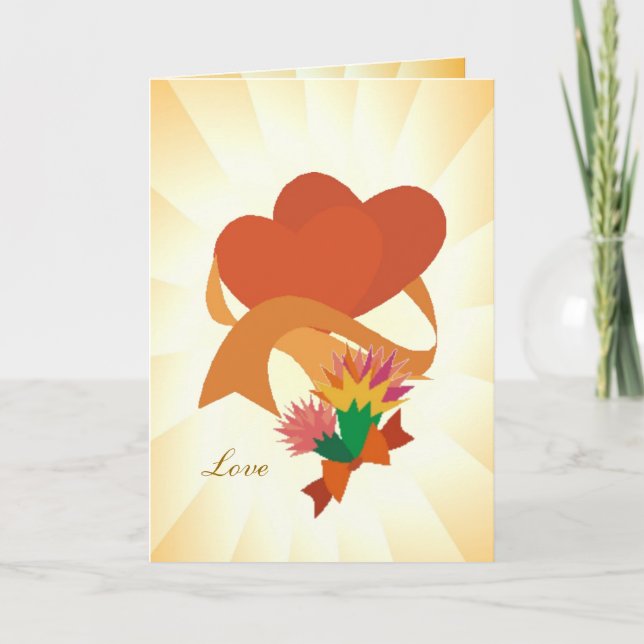 Kärlek - Fars dag-kort Kort (Framsida)