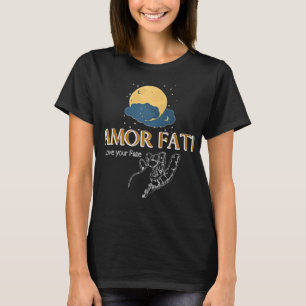 Kärlek Fati Friedrich Nietzsche Kärlek Ditt Destin T Shirt