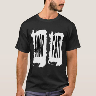 Kärlek Fati - kuddling kattunge och marionett i so T Shirt