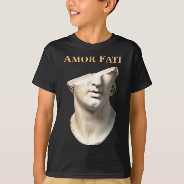 Kärlek Fati Stoicism Quote Epictetus Gifts Stoics  T Shirt (Framsida)
