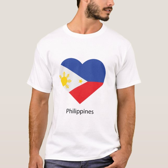 Kärlek Filippinerna T Shirt (Framsida)