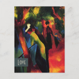 Kärlek. Fine Art Valentindagen Helg Vykort