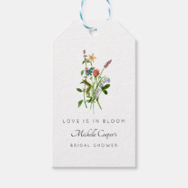 Kärlek finns i Bloom BoHo Möhippa Gift-Märkre Presentetikett