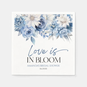 Kärlek finns i Möhippan Blått Blommigt i blodet Pappersservett