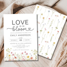 Kärlek finns i Möhippan Blommigt av bloom Wildblom