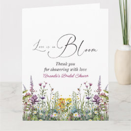 Kärlek finns i Möhippan Blommigt av bloom Wildblom Kort