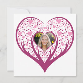 Kärlek finns runt omkring oss julkort