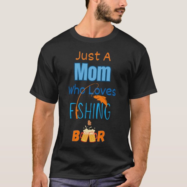 Kärlek Fiske Att Vara Nonnie Dam Fiske Tröjor (Framsida)