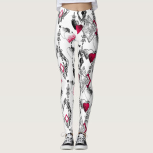 Kärlek, fisknät, lappverk leggings