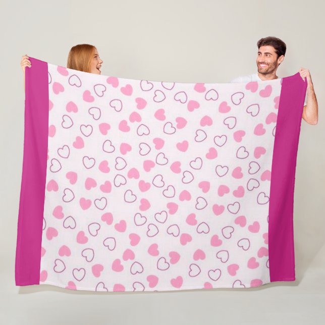 Kärlek Fleecefilt (På plats)