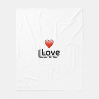 Kärlek Fleecefilt