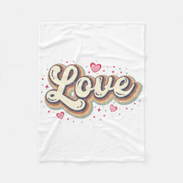 Kärlek Fleecefilt