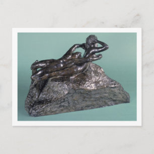 Kärlek Fleeing, 1883-84 (bronze) Vykort