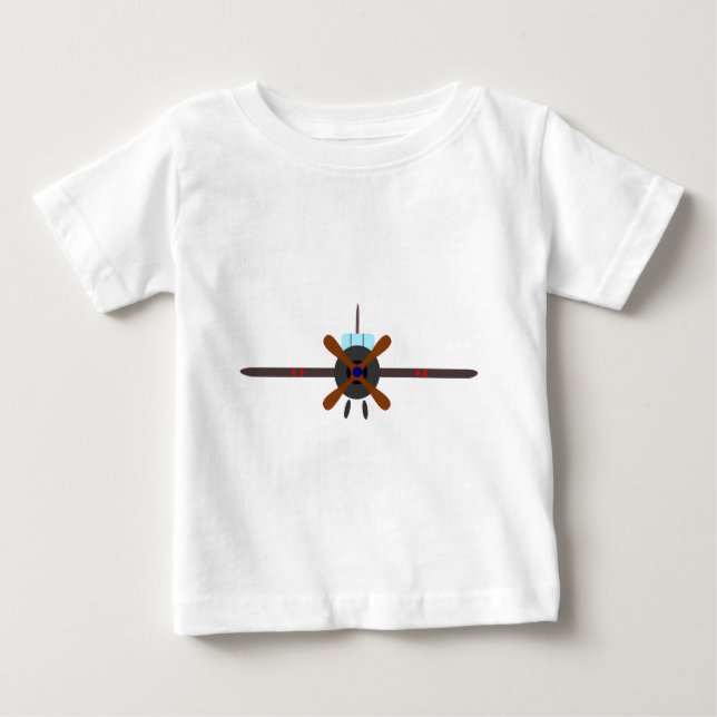Kärlek Flygplan T-shirt (Framsida)