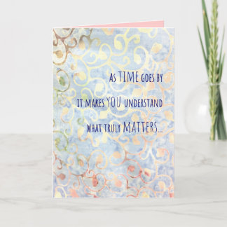 Kärlek födelsedagskort, vänskap kort