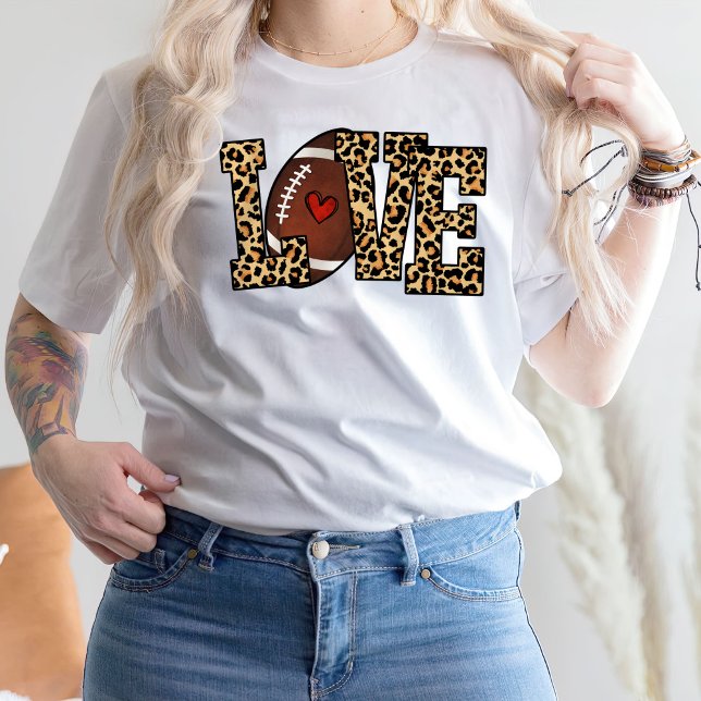 Kärlek FootBall Shirt, roligt T Shirt (Skapare uppladdad)