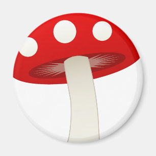 Kärlek för AmanitaMuscaria champinjon Magnet