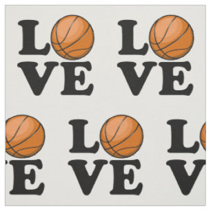Kärlek för basket tyg