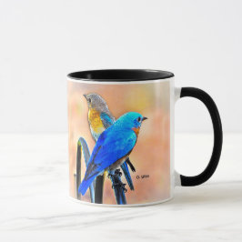 Kärlek för blåsångare 010 11 uns klassikermugg mugg