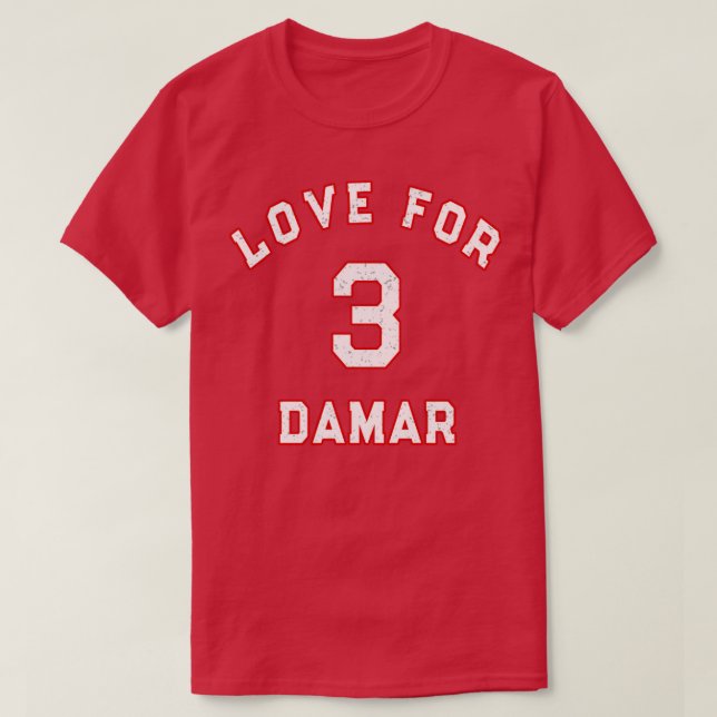 Kärlek för Damar T Shirt (Design framsida)
