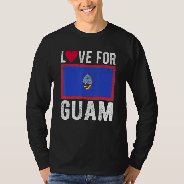 Kärlek för Guam T Shirt (Framsida)