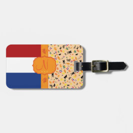 Kärlek för Holland - Monogram Bagagebricka