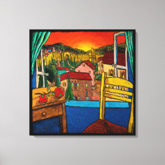 Kärlek för Jerusalem av Jonathan Kis-Lev Canvastryck