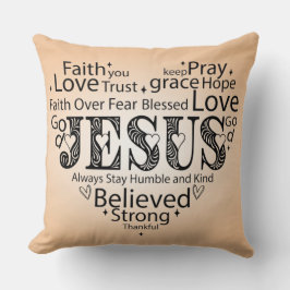 Kärlek för Jesus Kudde