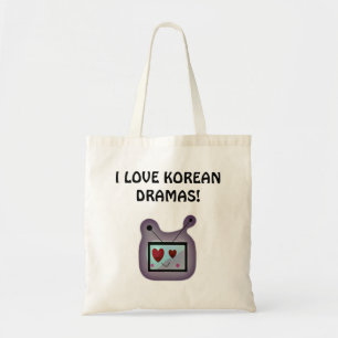 Kärlek för koreanska dramer tygkasse