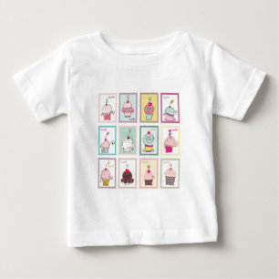 Kärlek för mellanmål för efterrätter för t-shirt
