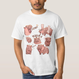Kärlek för Moo Deng T Shirt