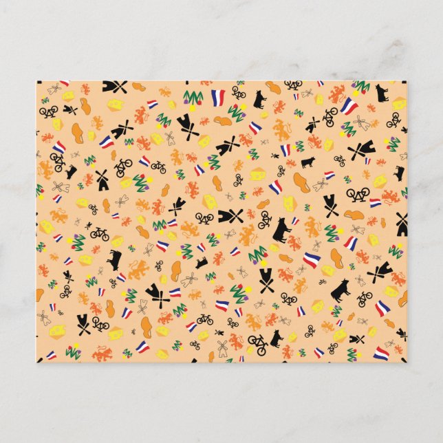 Kärlek för Nederländerna Vykort (Framsida)