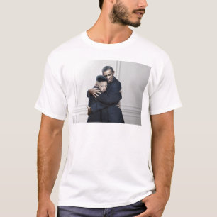 Kärlek för Obama Kim Jong Un Nordkorea T Shirt