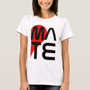 kärlek för soulmaten för manarkvinnor kopplar i t shirt