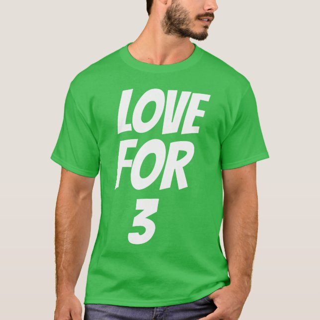 Kärlek för t shirt (Framsida)