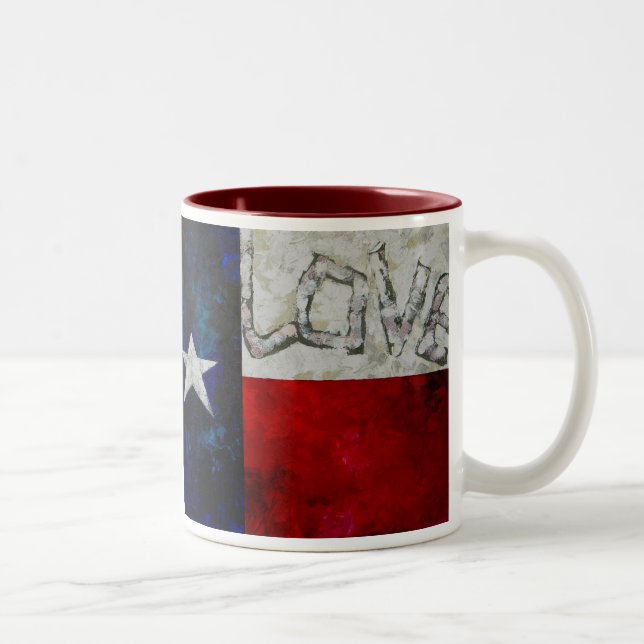 Kärlek för Texas Två-Tonad Mugg (Höger)