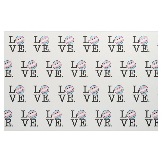 Kärlek för Transgenderprideflagga Tyg (Fat Quarter)