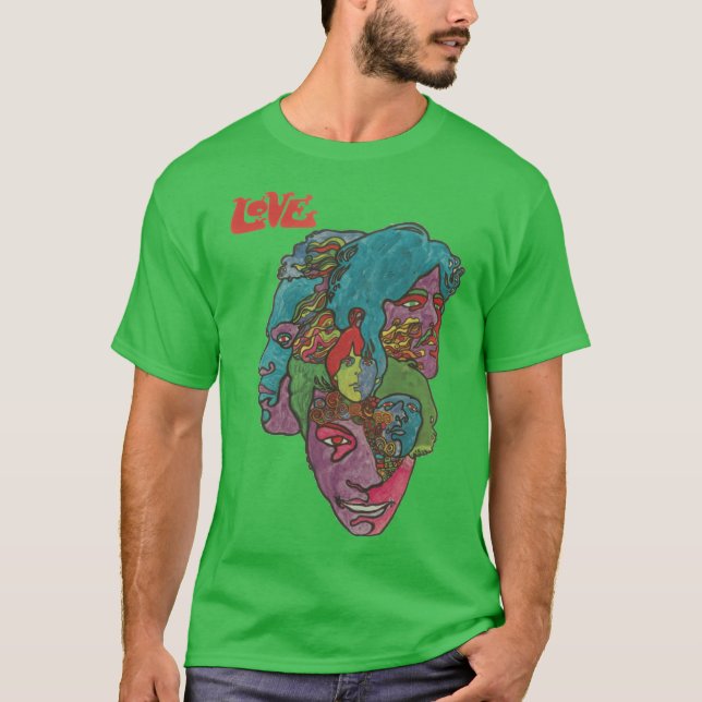 Kärlek Förändras För Evigt T Shirt (Framsida)