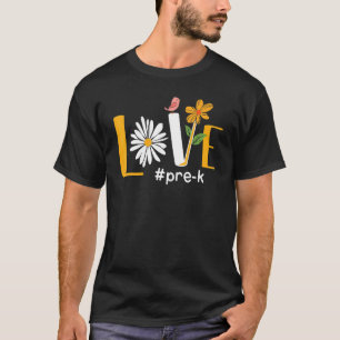 Kärlek före Kinder Back to school 1:a skoldagen T Shirt