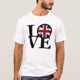 KÄRLEK Förenade kungariket T-Shirt
