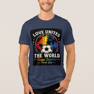 Kärlek förenar världen t shirt