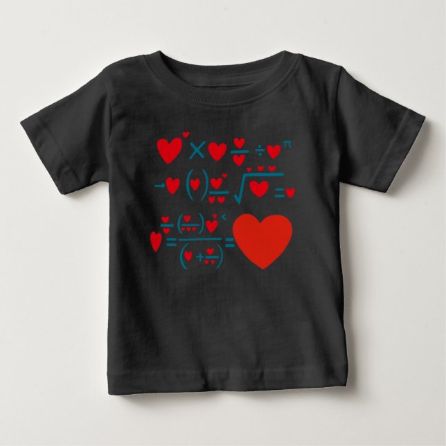 Kärlek Formel T-shirt (Framsida)