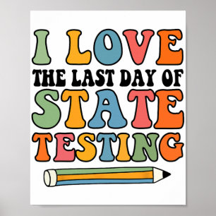 Kärlek förra dagen för statligt testande lärarinna poster