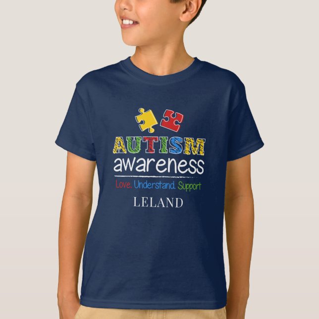 Kärlek förstår att det är viktigt att öka medveten t shirt (Framsida)
