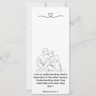 Kärlek förstår inbjudningar