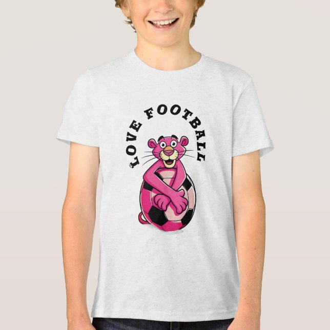 Kärlek fotboll T-shirt Baby Body (Framsida)