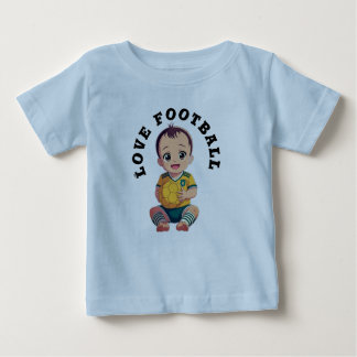 Kärlek-fotbollen T-Shirt Baby Bodykostym