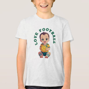 Kärlek-fotbollen T-Shirt Baby Bodykostym